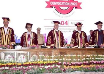 शेर-ए-कश्मीर कृषि विश्वविद्यालय के दीक्षांत समारोह में शामिल हुए केंद्रीय कृषि मंत्री