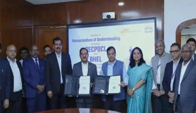 आरईसीपीडीसीएल और बीएचईएल संयुक्त रूप से नवीकरणीय ऊर्जा परियोजनाओं को विकसित करेंगे