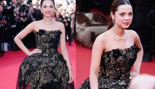 भारत की वो अभिनेत्री जो सबसे कम उम्र में पहुंची कान फिल्म फेस्टिवल, ब्लैक गाउन में लुक हुआ वायरल