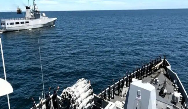 भारतीय नौसेना का जहाज किल्टन ब्रुनेई से रवाना हुआ, समुंद्री अभ्यास में हुआ था शामिल