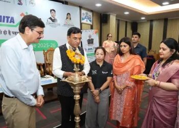 केंद्रीय मंत्री मनसुख मांडविया ने ASMITA वेटलिफ्टिंग लीग का किया शुभारंभ