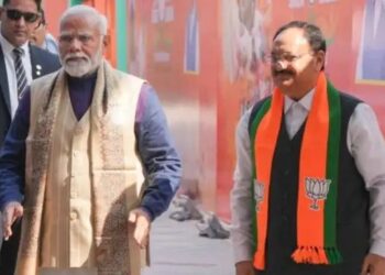 RSS की बेंगलुरु मीटिंग से लौटकर PM MODI से मिले जेपी नड्डा, संगठन चुनाव को लेकर हुई चर्चा