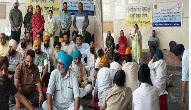 जस्सोवाल में किसानों के लिए मृदा और जल परीक्षण पर प्रशिक्षण शिविर का आयोजन किया गया