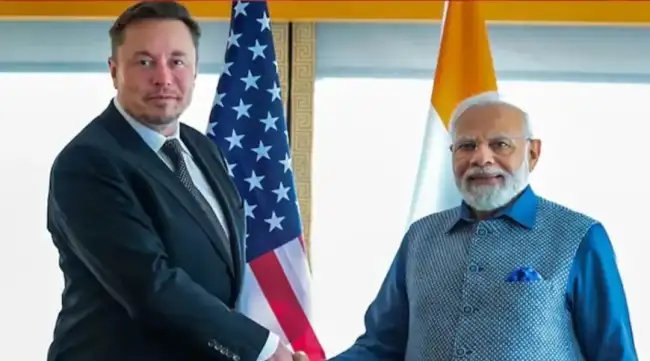 प्रधानमंत्री नरेन्द्र मोदी के 10 करोड़ से अधिक फॉलोअर होने पर एलन मस्क ने दी बधाई