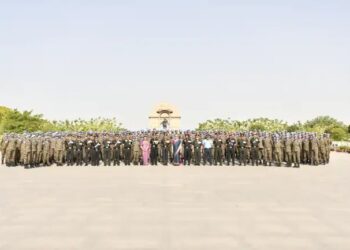 भारतीय सेना ने संयुक्त राष्ट्र सैनिकों को श्रद्धांजलि अर्पित की