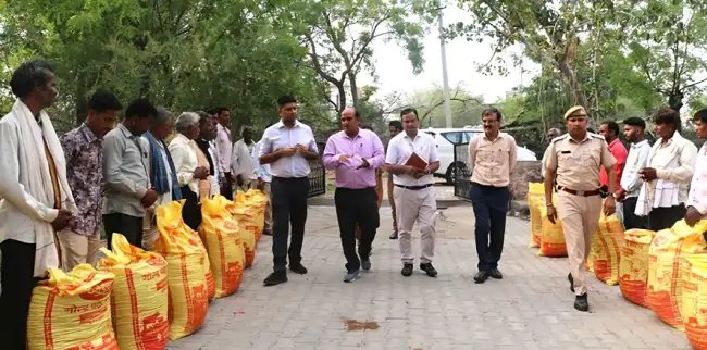 जिला कलेक्टर ने किया केवीके भीलवाडा का अवलोकन, दिए आवश्यक निर्देश