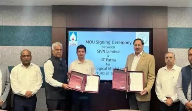 एसजेवीएन ने सुरंग परियोजना को बेहतर बनाने के लिए आईआईटी- पटना के साथ साझेदारी की
