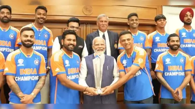 PM MODI ने की Team India से मुलाकात, कोहली ने लिखा स्पेशल मैसेज