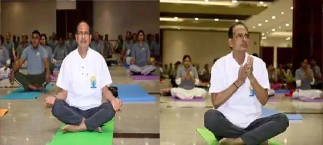 केन्द्रीय कृषि मंत्री ने पूसा परिसर में अन्तर्राष्ट्रीय योग दिवस मनाया