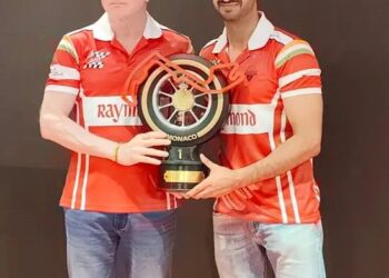 मोनाको ग्रैंड प्रिक्स में सनसनीखेज जीत पर कुश मैनी को रेमंड ग्रुप ने किया सम्मानित