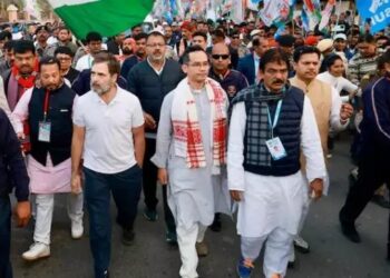 राहुल गांधी की यात्रा का 7वां दिन, युवा कांग्रेस के वाहनों पर हुआ हमला