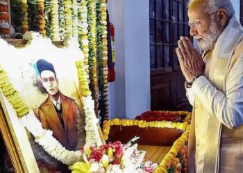 वीर सावरकर की जयंती पर PM MODI ने अर्पित की श्रद्धांजलि, कहा- उनका समर्पण याद करने लायक