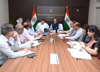 केंद्रीय मंत्री शिवराज सिंह चौहान और सीएम पुष्कर सिंह धामी के बीच कृषि को लेकर की अहम चर्चा