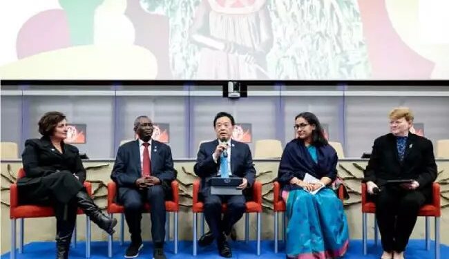 अंतर्राष्ट्रीय पोषक अनाज वर्ष 2023 का समापन समारोह एफएओ मुख्यालय में हुआ