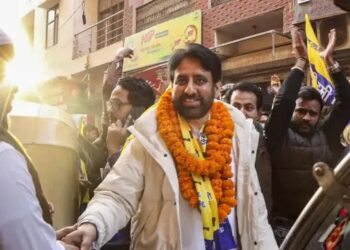 ‘पापा विधायक हैं हमारे, कैसे चालान काट देंगे’, नियम तोड़ने पर बोला विधायक अमानतुल्ला का बेटा