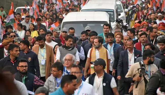 राहुल गांधी की न्याय यात्रा पहुंची वाराणसी, पीएम मोदी पर साधा निशाना