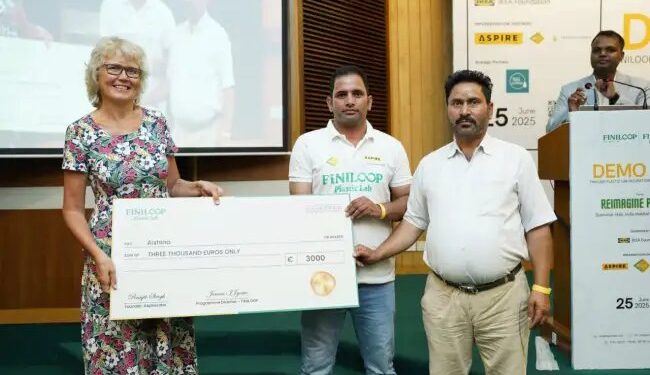 पीएयू-पीएबीआई स्टार्टअप ‘ऐशिना इनोटेक प्राइवेट लिमिटेड’ को प्लास्टिक कचरा प्रबंधन नवाचार अंतरराष्ट्रीय ग्रांट मिली