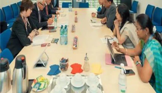 स्वास्थ्य सचिव की ग्लोबल फंड के साथ बैठक आयोजित, कई मुद्दों पर चर्चा की गई