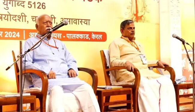 RSS के मंच पर मिली मनमोहन सिंह को श्रंदाजलि, मणिपुर विवाद पर जताई चिंता