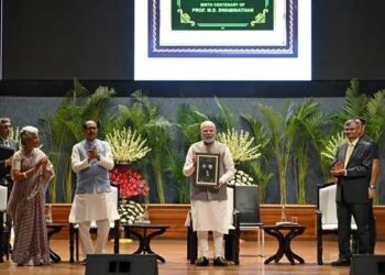 केंद्रीय कृषि मंत्री शिवराज सिंह चौहान बोले – “स्वामीनाथन जी के रास्ते पर चलकर देश को भूख और अभाव से मुक्त करेंगे