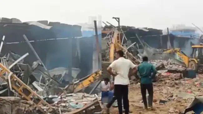 गुरुग्राम की फायर बॉल बनाने वाली कंपनी में लगी भीषण आग, 4 लोगों की मौत